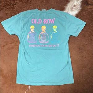 Teal Graphic Men's Shirt